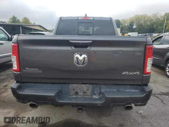 2020 Ram 1500 Big Horn with VIN 1C6SRFFM8LN224711, listed as a Copart auction lot 72224464 with 195,778 mi miles and Salvage Title. Bid and sale history available at carsss.com. Image 6.