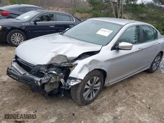 2013 Honda Accord Sdn LX with VIN 1HGCR2F36DA156836, listed as a IAAI auction lot 41909776 with 138,753 mi miles. Bid and sale history available at carsss.com. Image 2.