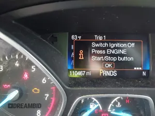 2017 Ford Escape Titanium with VIN 1FMCU0JD1HUA30076, listed as a IAAI auction lot 42024777 with 110,467 mi miles. Bid and sale history available at carsss.com. Image 15.