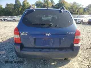 2008 Hyundai Tucson GLS with VIN KM8JM12B98U732348, listed as a Copart auction lot 75002864 with 180,088 mi miles and Salvage Title. Bid and sale history available at carsss.com. Image 6.
