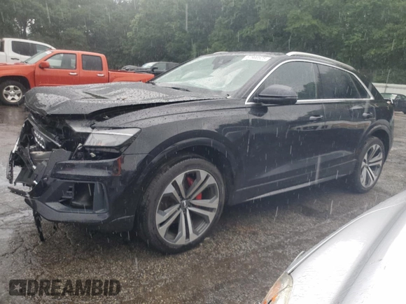 2019 Audi Q8 Prestige с VIN WA1CVAF13KD045377, выставлен на аукционе Copart как лот 57900525 с пробегом 100 242 миль миль и Списание • Salvage title. История ставок и продаж доступна на DreamBid. Изображение 1.