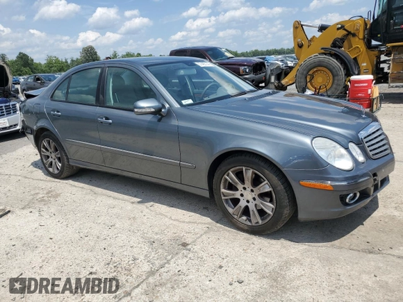 2009 Mercedes-Benz E-Class Luxury 3.5L with VIN WDBUF56X09B376277, listed as a Copart auction lot 57485144 with 129,127 mi miles and Salvage Title. Bid and sale history available at carsss.com. Image 4.