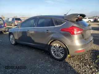 2017 Ford Focus Titanium with VIN 1FADP3N24HL287982, listed as a Copart auction lot 88100515 with 103,615 mi miles and Salvage Title. Bid and sale history available at carsss.com. Image 2.