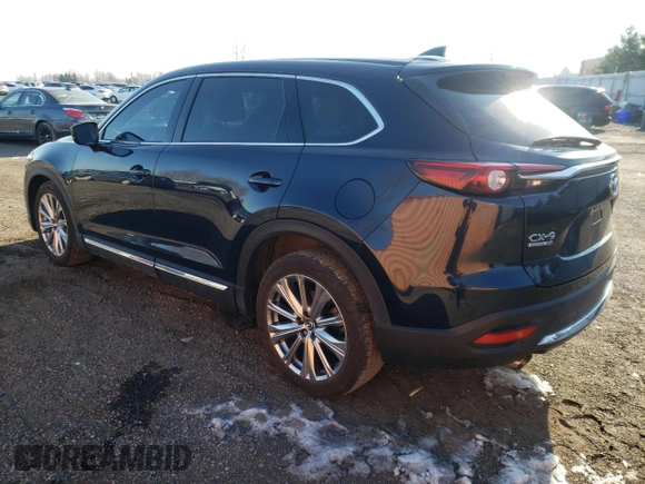 2021 Mazda CX-9 Signature with VIN JM3TCBEYXM0531881, listed as a Copart auction lot 70481682 with 27,510 mi miles. Bid and sale history available at carsss.com. Image 2.