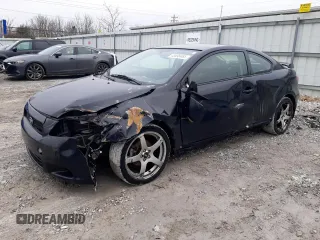 2010 Scion tC with VIN JTKDE3B74A0315490, listed as a Copart auction lot 43698465 with 154,695 mi miles and Salvage Title. Bid and sale history available at carsss.com. Image 1.