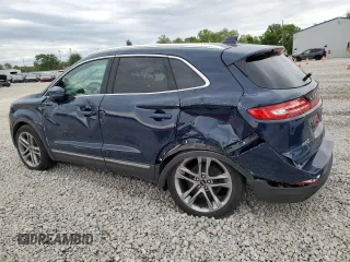 2018 Lincoln MKC Reserve with VIN 5LMCJ3D99JUL00613, listed as a Copart auction lot 58193055 with 52,083 mi miles and Salvage title. Bid and sale history available at DreamBid. Image 2.