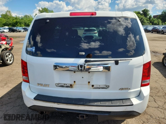2013 Honda Pilot EX-L with VIN 5FNYF4H63DB020493, listed as a Copart auction lot 64843035 with 191,950 mi miles and Salvage title. Bid and sale history available at DreamBid. Image 6.