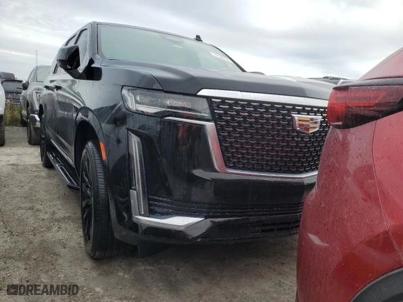2023 Cadillac Escalade RWD Premium Luxury with VIN 1GYS3BKLXPR408332, listed as a Copart auction lot 74139724 with 0 mi miles and Non Repairable. Bid and sale history available at carsss.com. Image 5.