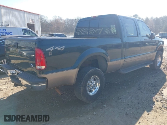 2003 Ford Super Duty F-250 XL with VIN 1FTNW21S23EA08088, listed as a IAAI auction lot 41671180 with 250,765 mi miles. Bid and sale history available at carsss.com. Image 4.