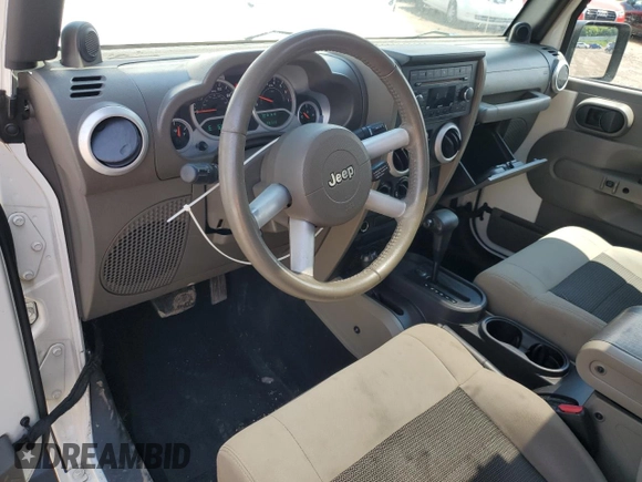 2010 Jeep Wrangler Sahara with VIN 1J4AA5D15AL167384, listed as a Copart auction lot 64210485 with 138,320 mi miles and Clean title. Bid and sale history available at DreamBid. Image 8.