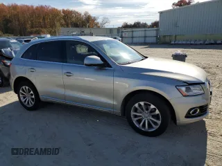 2016 Audi Q5 Premium with VIN WA1C2AFP4GA022504, listed as a Copart auction lot 82591004 with 66,083 mi miles and Salvage Title. Bid and sale history available at carsss.com. Image 4.