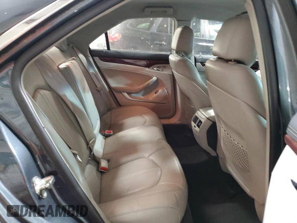2010 Cadillac CTS Luxury with VIN 1G6DE5EG6A0136384, listed as a Copart auction lot 51216855 with 56,059 mi miles and Salvage Title. Bid and sale history available at carsss.com. Image 10.