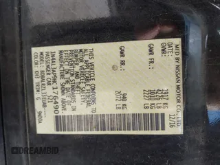 2017 Nissan Altima SV z VIN 1N4AL3AP9HC176490, wystawiony jako IAAI lot #41341165 z przebiegiem 155 020 mil mil oraz . Historia ofert i sprzedaży dostępna na DreamBid. Obrazek 9.