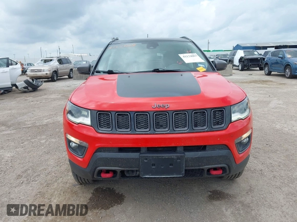 2021 Jeep Compass Trailhawk с VIN 3C4NJDDB3MT503519, выставлен на аукционе IAAI как лот 42134067 с пробегом 35 406 миль миль и . История ставок и продаж доступна на DreamBid. Изображение 12.