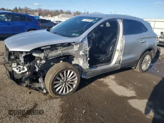 2019 Lincoln MKC Standard with VIN 5LMCJ1D99KUL17806, listed as a Copart auction lot 46578305 with 75,264 mi miles and Salvage Title. Bid and sale history available at carsss.com. Image 1.