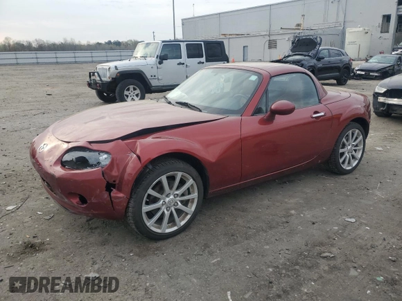 2008 Mazda MX-5 Miata Grand Touring z VIN JM1NC26F780147545, wystawiony jako Copart lot #51526915 z przebiegiem 85 178 mil mil oraz Szkoda całkowita • Salvage title. Historia ofert i sprzedaży dostępna na DreamBid. Obrazek 1.
