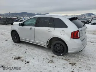 2013 Ford Edge Sport with VIN 2FMDK4AKXDBA60256, listed as a Copart auction lot 89139545 with 110,048 mi miles and Salvage Title. Bid and sale history available at carsss.com. Image 2.
