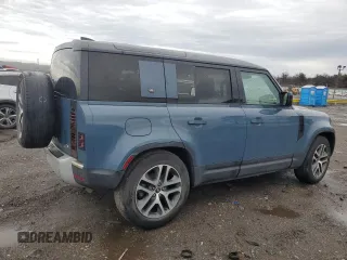 2020 Land Rover Defender S with VIN SALEJEEX2L2015140, listed as a Copart auction lot 51565305 with 66,370 mi miles and Salvage title. Bid and sale history available at DreamBid. Image 3.