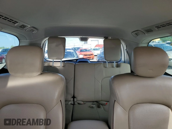 2018 Nissan Armada Platinum with VIN JN8AY2NE8J9732438, listed as a Copart auction lot 56233785 with 122,870 mi miles and Salvage title. Bid and sale history available at DreamBid. Image 10.