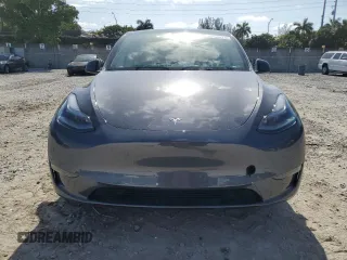 2022 Tesla Model Y Performance with VIN 7SAYGDEF9NF513648, listed as a Copart auction lot 55156475 with 29,280 mi miles and Non Repairable. Bid and sale history available at DreamBid. Image 5.