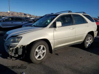 1999 Lexus RX 300 Luxury SUV with VIN JT6HF10U1X0066391, listed as a Copart auction lot 83659264 with 0 mi miles and Salvage Title. Bid and sale history available at carsss.com. Image 1.