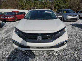 2021 Honda Civic Sedan EX-L with VIN 19XFC1F70ME005532, listed as a Copart auction lot 45128365 with 47,633 mi miles and Salvage Title. Bid and sale history available at carsss.com. Image 5.