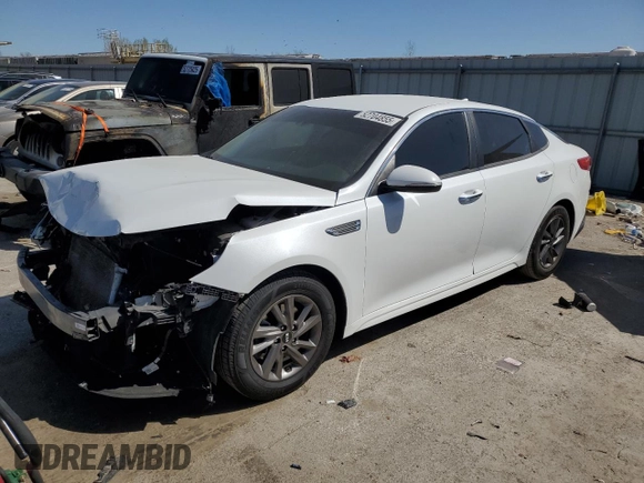2020 Kia Optima LX with VIN 5XXGT4L34LG426831, listed as a Copart auction lot 52704855 with 88,359 mi miles and Salvage title. Bid and sale history available at DreamBid. Image 1.