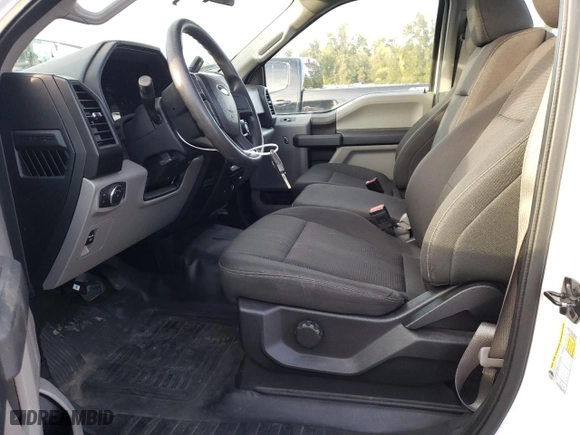 2019 Ford F-150 XL with VIN 1FTMF1C5XKKD08569, listed as a Copart auction lot 77838764 with 53,488 mi miles and Salvage Title. Bid and sale history available at carsss.com. Image 7.