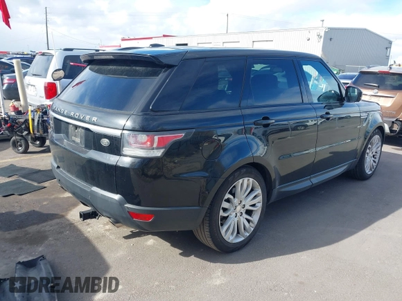 2014 Land Rover Range Rover Sport HSE with VIN SALWR2WF9EA331998, listed as a IAAI auction lot 41932424 with 123,741 mi miles. Bid and sale history available at carsss.com. Image 4.