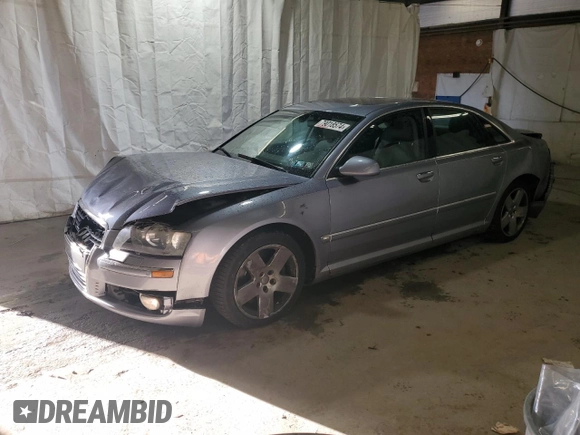 2006 Audi A8 4.2L z VIN WAULL44E26N003587, wystawiony jako Copart lot #79018574 z przebiegiem 86 491 mil mil oraz Szkoda całkowita • Salvage title. Historia ofert i sprzedaży dostępna na DreamBid. Obrazek 1.