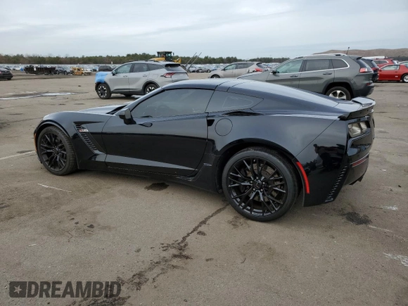 2016 Chevrolet Corvette with VIN NY75018, listed as a Copart auction lot 57996654 with 53,270 mi miles and Salvage title. Bid and sale history available at DreamBid. Image 2.
