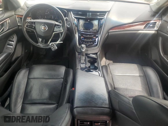 2014 Cadillac CTS Luxury AWD with VIN 1G6AX5SX0E0154757, listed as a Copart auction lot 56317425 with 156,719 mi miles and Salvage title. Bid and sale history available at DreamBid. Image 8.