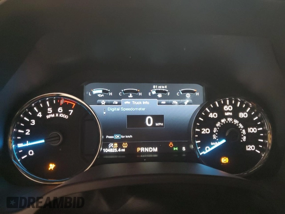 2019 Ford F-150 XL z VIN 1FTEW1CP8KKC55294, wystawiony jako Copart lot #55670815 z przebiegiem 104 825 mil mil oraz Szkoda całkowita • Salvage title. Historia ofert i sprzedaży dostępna na DreamBid. Obrazek 9.