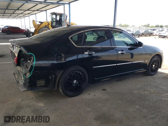 2008 Infiniti M with VIN JNKAY01E08M604254, listed as a Copart auction lot 57499825 with 108,473 mi miles and Salvage title. Bid and sale history available at DreamBid. Image 3.
