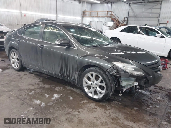 2012 Mazda 6 S Grand Touring with VIN 1YVHZ8CBXC5M00217, listed as a IAAI auction lot 41492686 with 101,571 mi miles and . Bid and sale history available at DreamBid. Image 1.