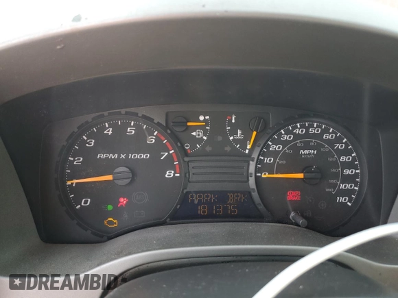 2005 GMC Canyon SL Z85 with VIN 1GTDT146958253002, listed as a Copart auction lot 43183765 with 181,375 mi miles and Salvage Title. Bid and sale history available at carsss.com. Image 9.