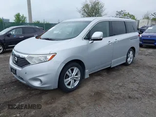 2011 Nissan Quest SL z VIN JN8AE2KPXB9012347, wystawiony jako IAAI lot #42204614 z przebiegiem 138 298 mil mil oraz . Historia ofert i sprzedaży dostępna na DreamBid. Obrazek 2.