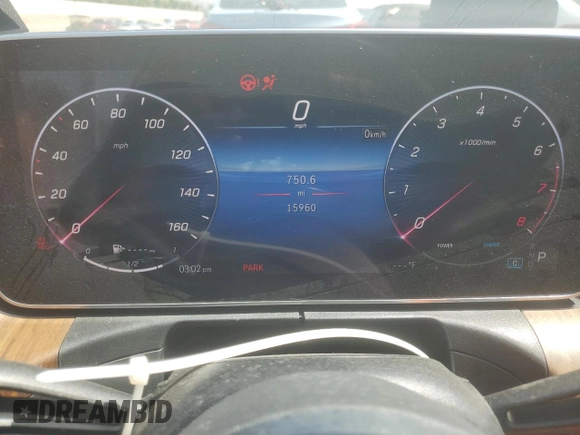 2023 Mercedes-Benz C 300 with VIN W1KAF4GBXPR137492, listed as a Copart auction lot 41928945 with 15,960 mi miles and Salvage title. Bid and sale history available at DreamBid. Image 9.