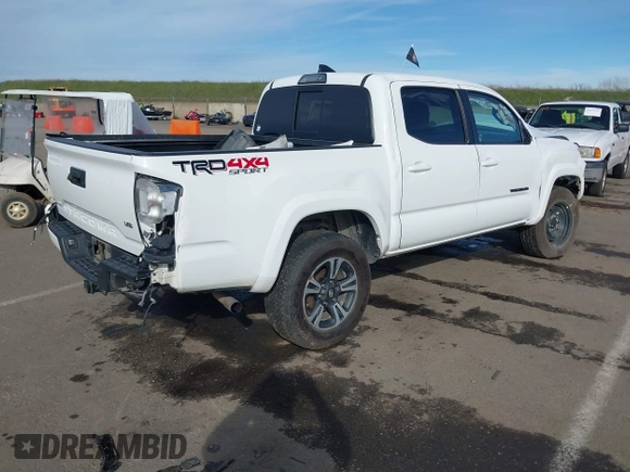 2017 Toyota Tacoma SR5 with VIN 5TFCZ5AN0HX077402, listed as a IAAI auction lot 41603762 with 118,257 mi miles and . Bid and sale history available at DreamBid. Image 4.