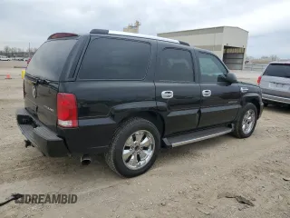 2003 Cadillac Escalade z VIN 1GYEK63N73R277166, wystawiony jako Copart lot #51797955 z przebiegiem 374 735 mil mil oraz Czysty tytuł • Clean title. Historia ofert i sprzedaży dostępna na DreamBid. Obrazek 3.