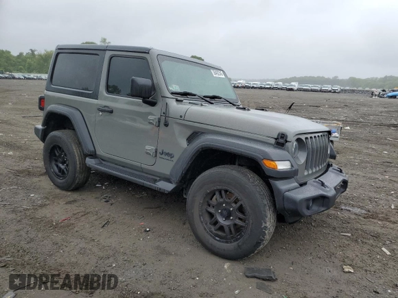 2022 Jeep Wrangler Sport с VIN 1C4GJXAN5NW226036, выставлен на аукционе Copart как лот 58492245 с пробегом 40 958 миль миль и Списание • Salvage title. История ставок и продаж доступна на DreamBid. Изображение 4.