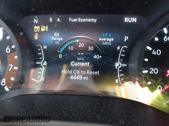 2024 Jeep Compass Latitude Lux with VIN 3C4NJDFN0RT140417, listed as a IAAI auction lot 41657031 with 4,449 mi miles and . Bid and sale history available at DreamBid. Image 15.