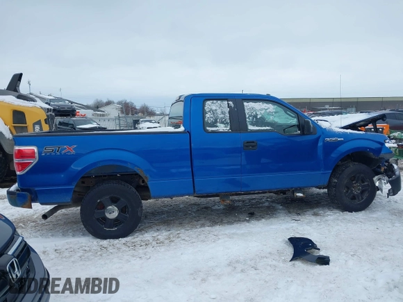 2014 Ford F-150 XL with VIN 1FTFX1EFXEKG30547, listed as a IAAI auction lot 41582539 with 117,314 mi miles. Bid and sale history available at carsss.com. Image 13.