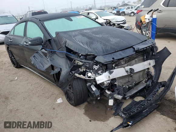 2018 Mercedes-Benz CLA 45 AMG with VIN WDDSJ5CBXJN556911, listed as a Copart auction lot 70879772 with 59,682 mi miles and . Bid and sale history available at DreamBid. Image 4.