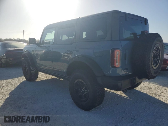 2021 Ford Bronco First Edition with VIN 1FMEE5EP3MLA42950, listed as a Copart auction lot 76982664 with Not Provided miles and Non Repairable. Bid and sale history available at DreamBid. Image 2.