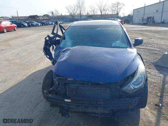 2016 Hyundai Elantra GL with VIN 5NPDH4AE0GH717281, listed as a IAAI auction lot 41773959 with 129,250 mi miles. Bid and sale history available at carsss.com. Image 12.