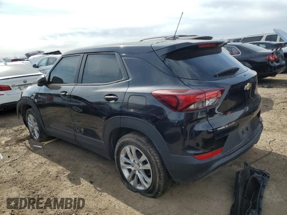 2021 Chevrolet TrailBlazer LS with VIN KL79MMS26MB082616, listed as a Copart auction lot 52893395 with 47,175 mi miles and Salvage Title. Bid and sale history available at carsss.com. Image 2.