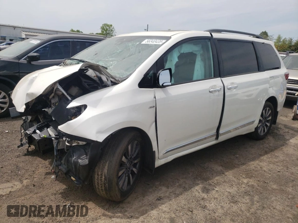 2020 Toyota Sienna XLE with VIN 5TDDZ3DCXLS251932, listed as a Copart auction lot 56340435 with Not provided miles and Salvage title. Bid and sale history available at DreamBid. Image 1.