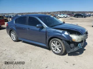 2013 Subaru Legacy Premium with VIN 4S3BMCC62D3031253, listed as a Copart auction lot 49131375 with 125,762 mi miles and Salvage Title. Bid and sale history available at carsss.com. Image 4.