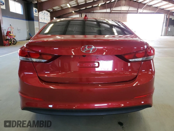 2017 Hyundai Elantra Limited with VIN 5NPD84LF3HH098067, listed as a Copart auction lot 55033125 with 100,691 mi miles and Clean Title. Bid and sale history available at DreamBid. Image 6.